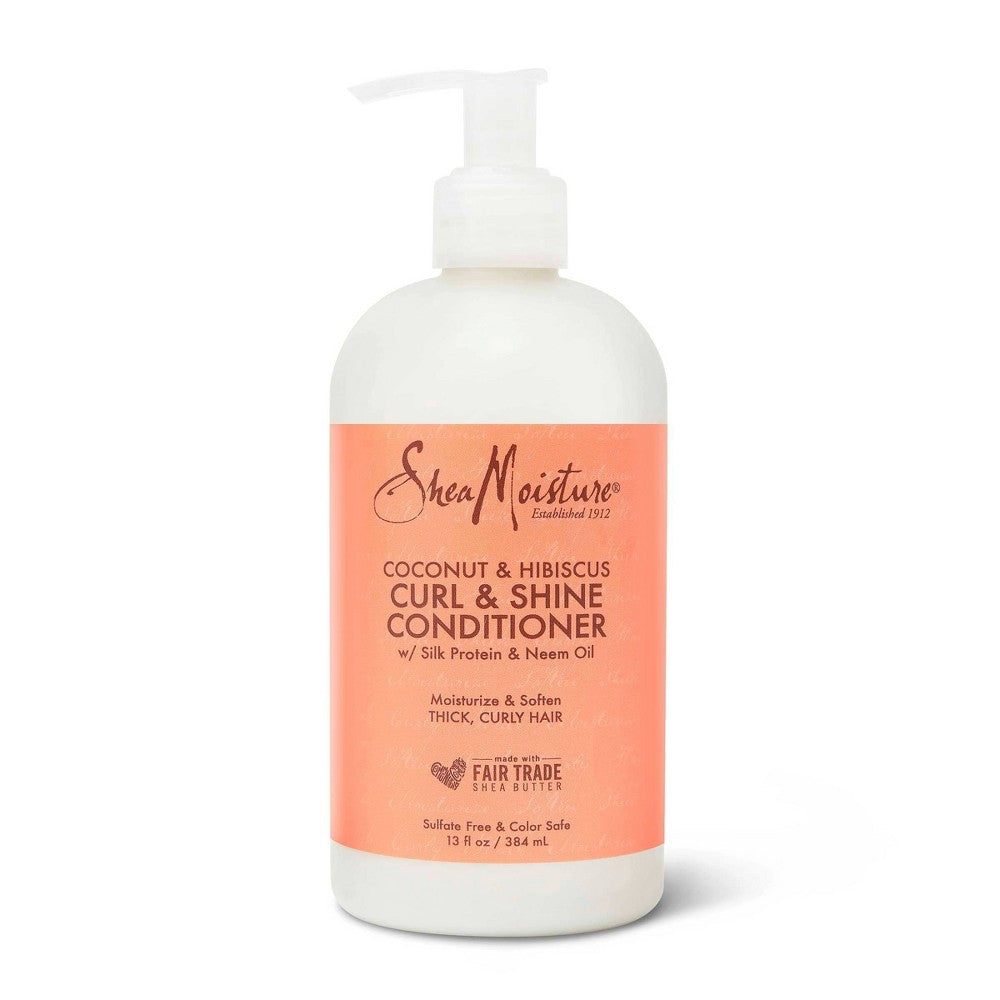 SheaMoisture Coconut & Hibiscus Curl & Shine Conditioner – 13 oz product image