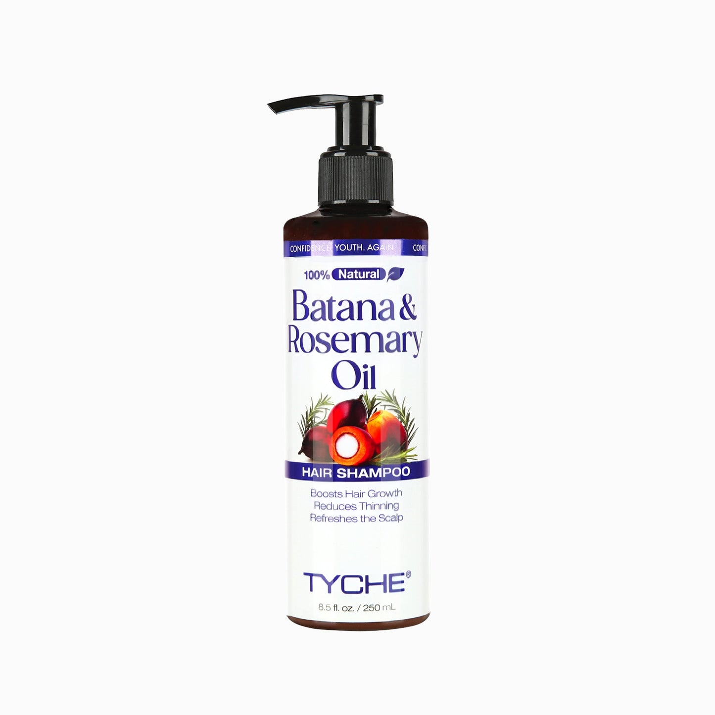 Tyche Batana & Rosemary Hair Collection – Shampoo – 8.5 oz – one retail unit