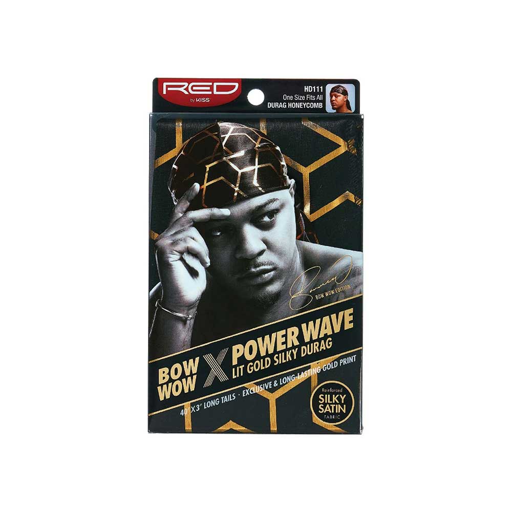RED by KISS BOW WOW X Lit Gold Silky Durag product image
