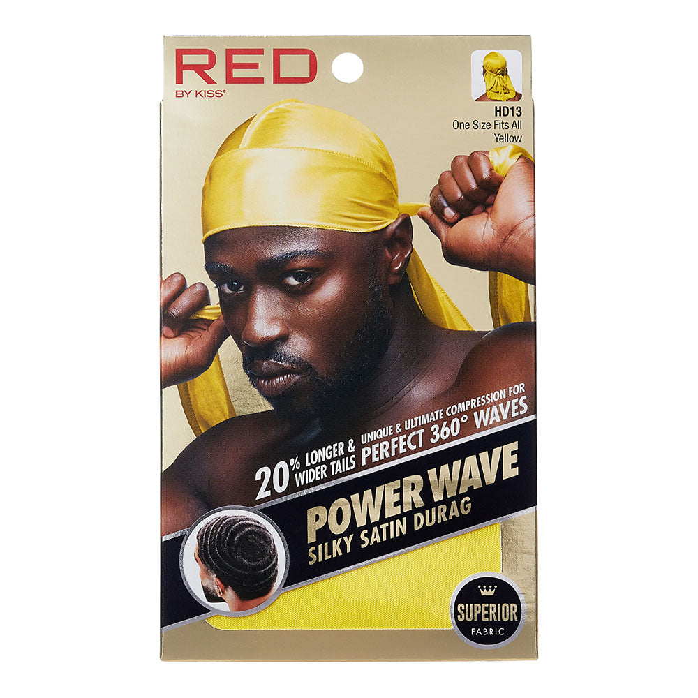 RED by KISS Power Wave Silky Satin Durag – Yellow product image