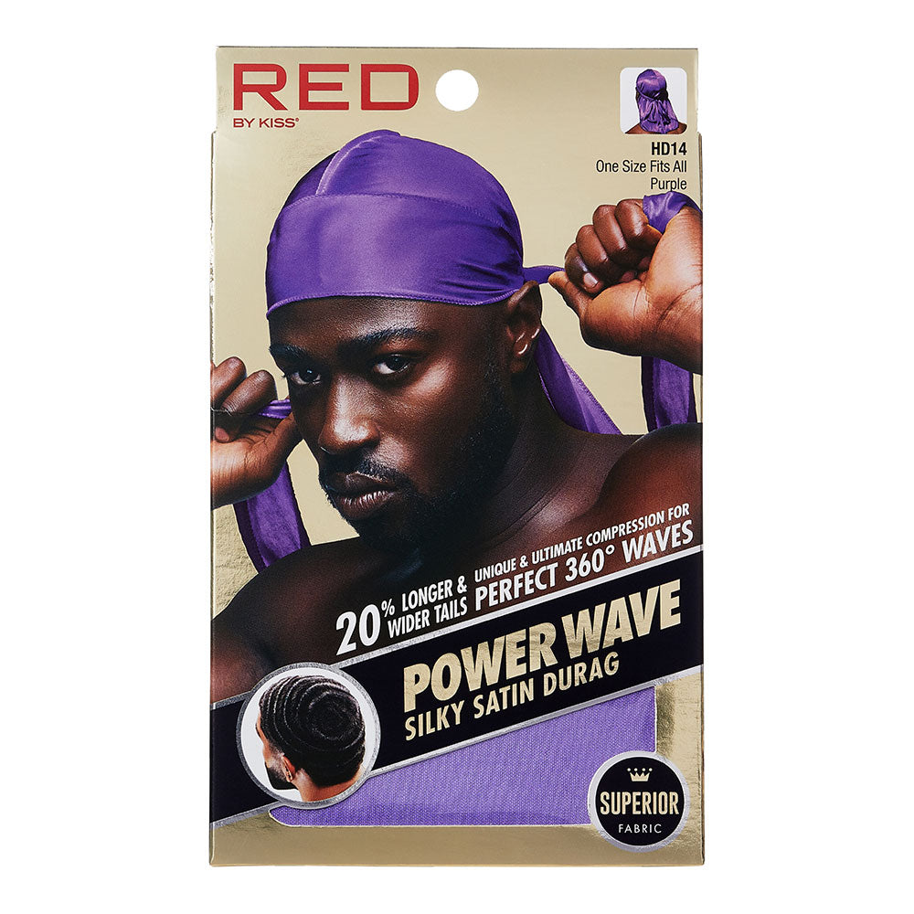 RED by KISS Power Wave Silky Satin Durag – Purple product image