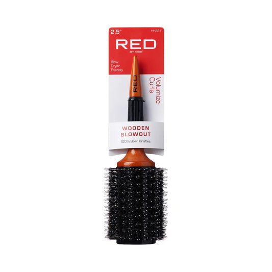 RED by KISS Wooden Round Blowout Brush – 2.5 Inch product image