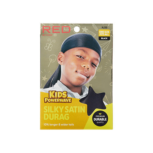 RED by KISS Kids Power Wave Durag – Black product image
