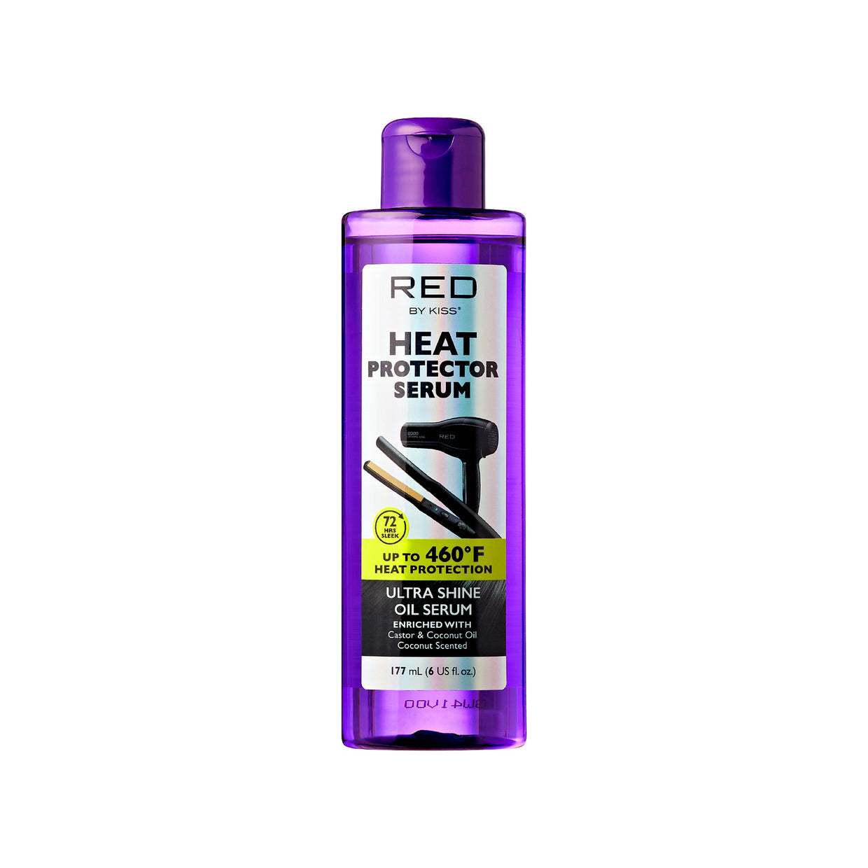 RED by KISS Ultra Shine Heat Protector Oil Serum – 6 oz – one retail unit