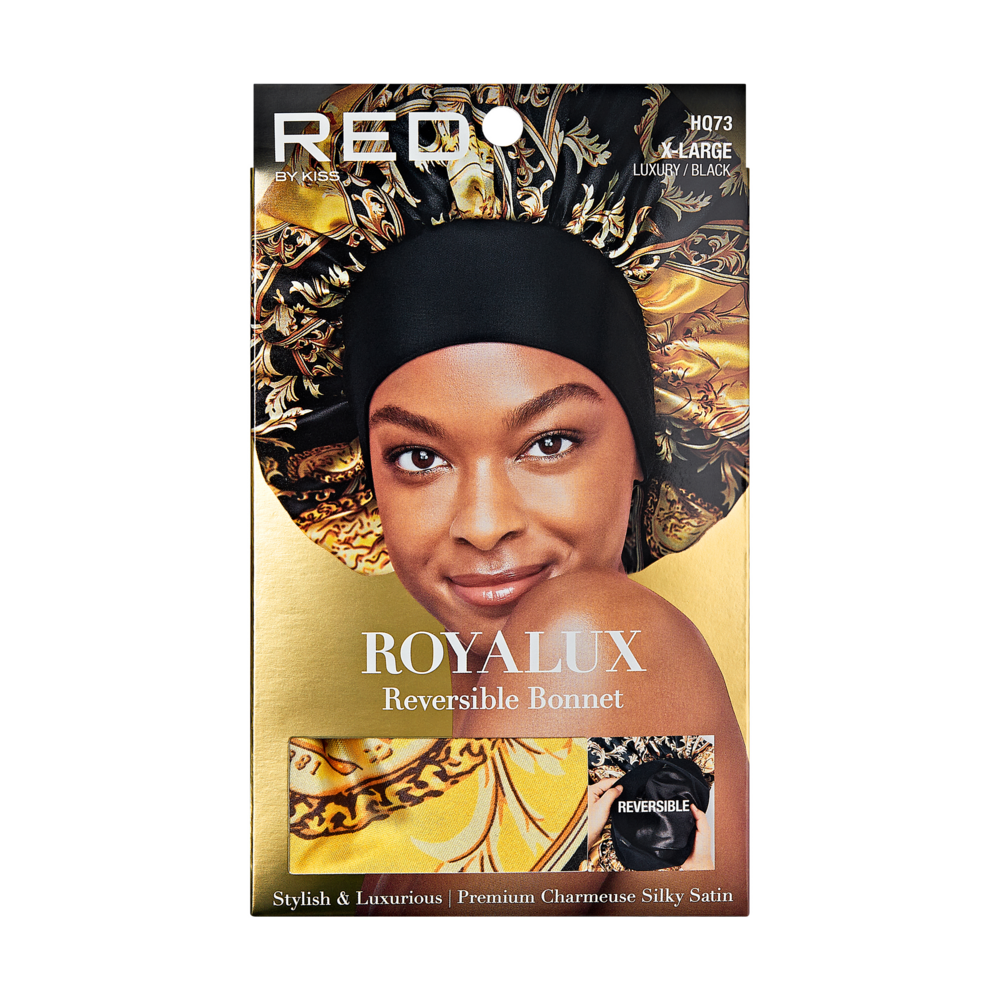 RED by KISS RoyalLux Reversible Satin Bonnet - Super Jumbo - Luxury product image