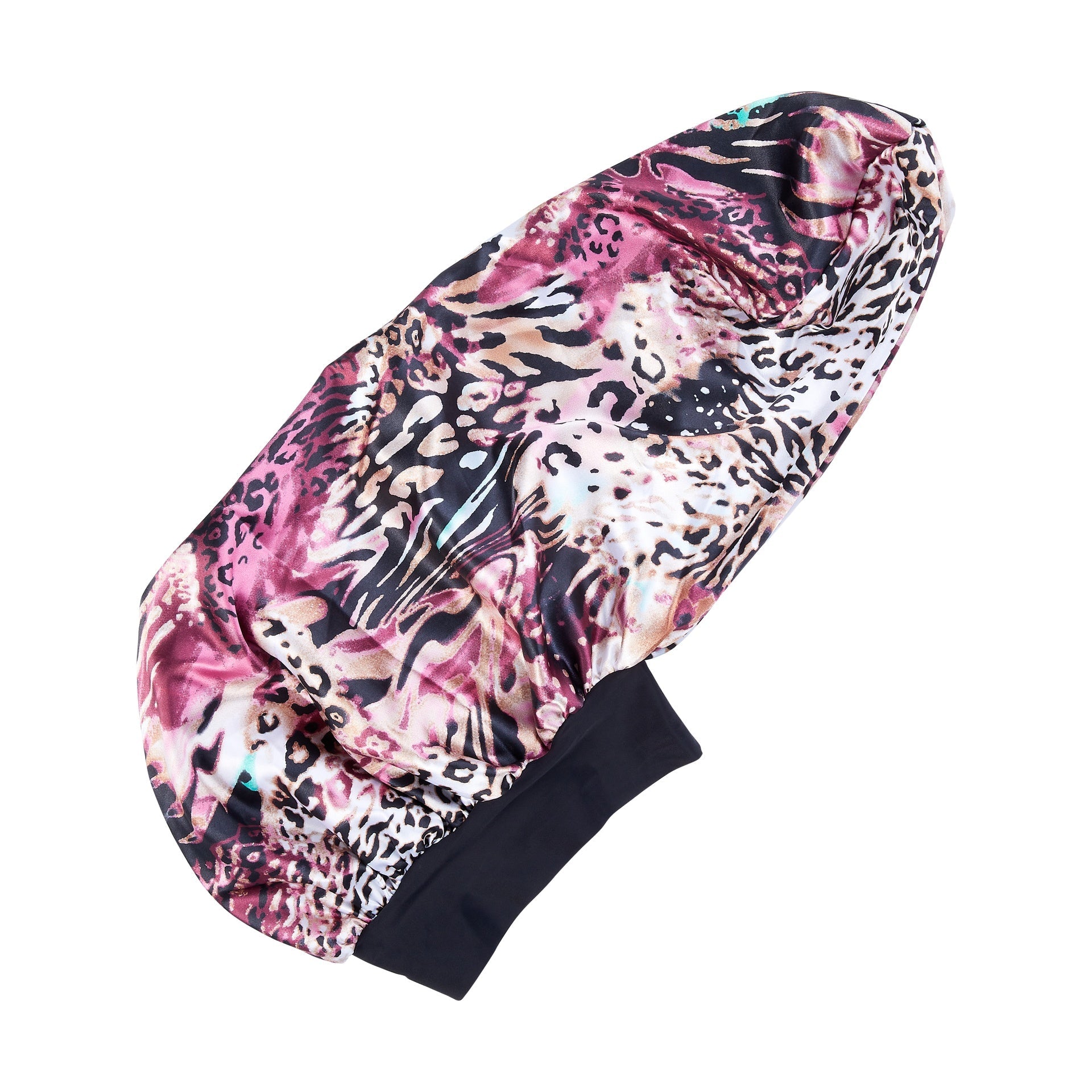 RED by KISS RoyalLux Reversible Braid Satin Bonnet - Leopard product image