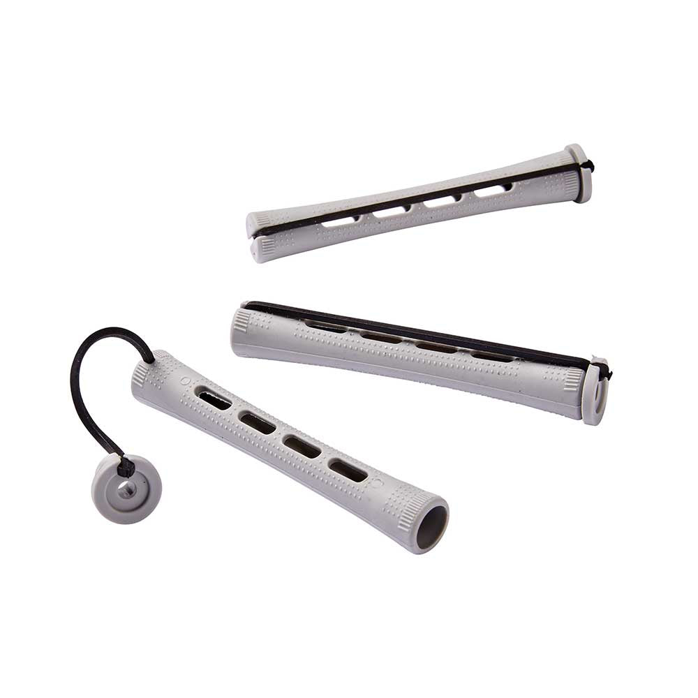 RED by KISS Cold Wave Rods - Long 3/8" - Gray - 12 pcs product image