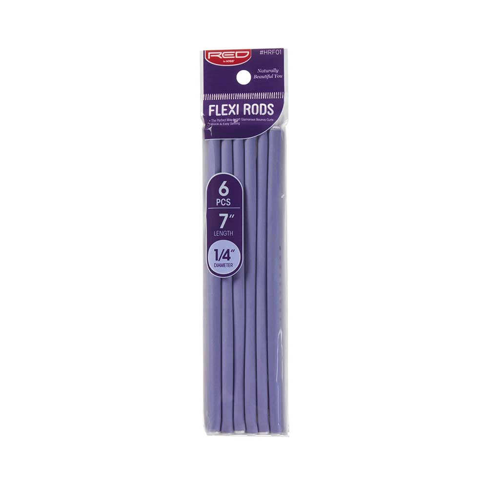 RED by KISS Flexi Rods - 7" x 1/4" - Purple - 6 pcs product image