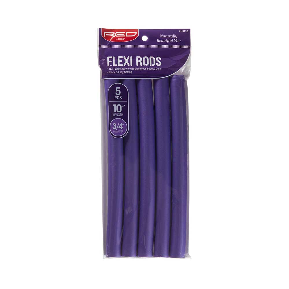 RED by KISS Flexi Rods - 10" x 3/4" - Purple - 5 pcs product image