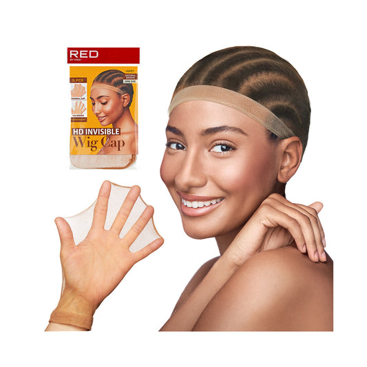 RED by KISS HD Invisible Wig Cap – 2 Pack – Natural Brown product image