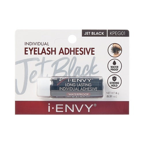 i-ENVY Premium Individual Lash Glue – Black – one retail unit
