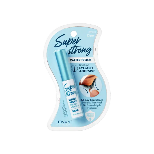 i-ENVY Super Strong Waterproof Eyelash Adhesive – Clear – one retail unit