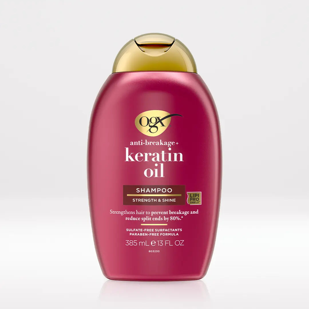 OGX Anti-Breakage + Keratin Oil Shampoo – 13 oz product image