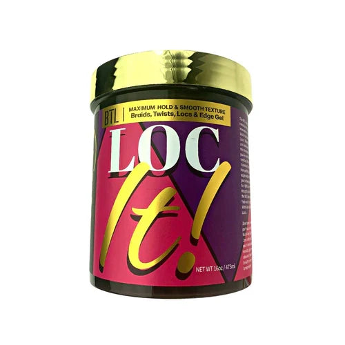 BTL Professional LOC IT! Multi-Use Braiding Gel – 16 oz