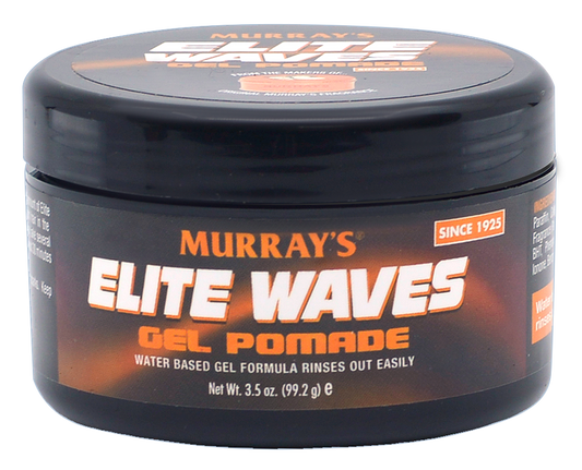 Murray's Elite Waves Gel Pomade 3.5 oz jar on white background
