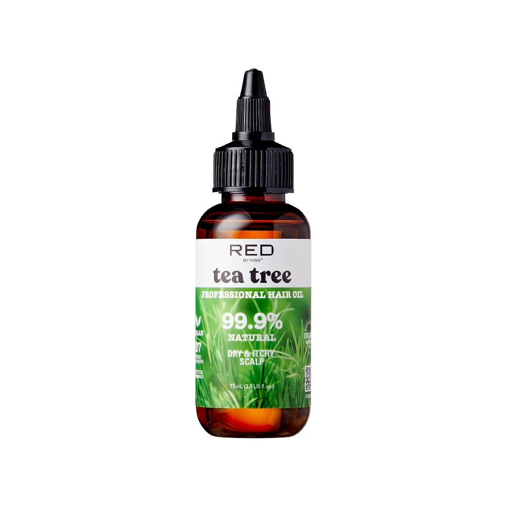RED by KISS Natural Hair Oil – Tea Tree – 2.5 oz – one retail unit