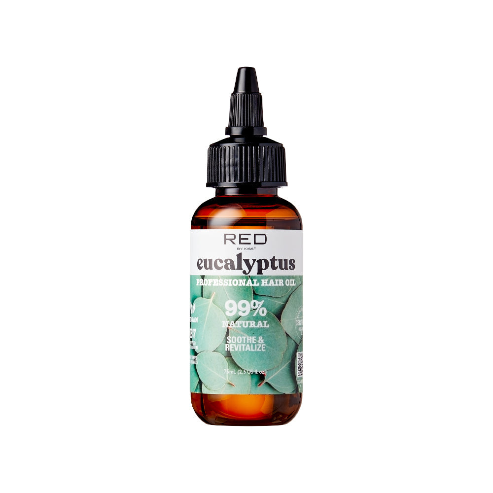 RED by KISS Natural Hair Oil – Eucalyptus – 2.5 oz – one retail unit