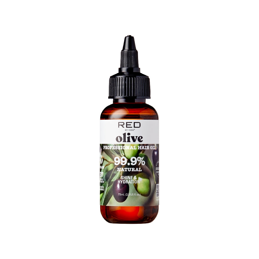RED by KISS Natural Hair Oil – Olive – 2.5 oz – one retail unit