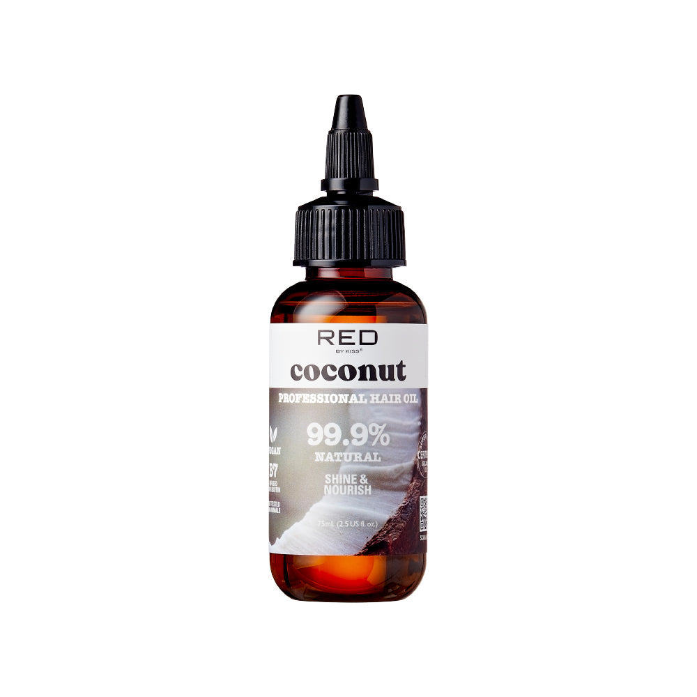 RED by KISS Natural Hair Oil – Coconut – 2.5 oz – one retail unit