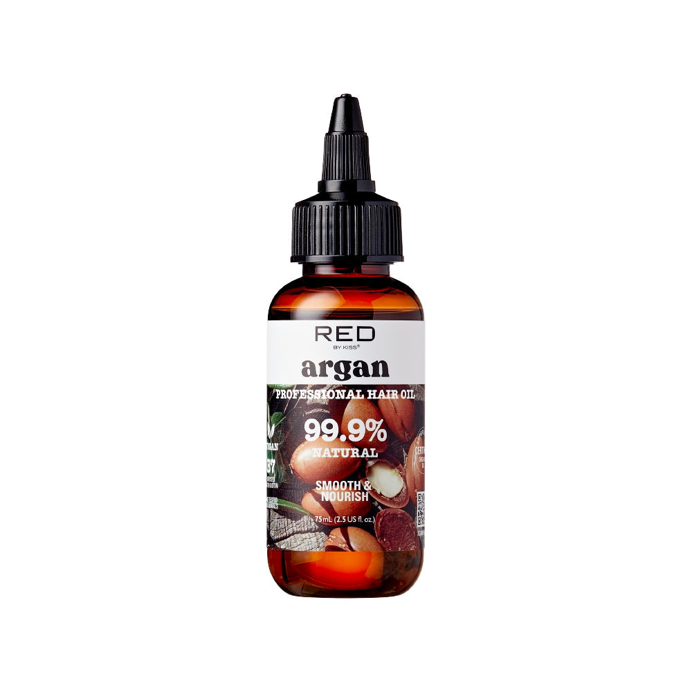 RED by KISS Natural Hair Oil – Argan – 2.5 oz – one retail unit