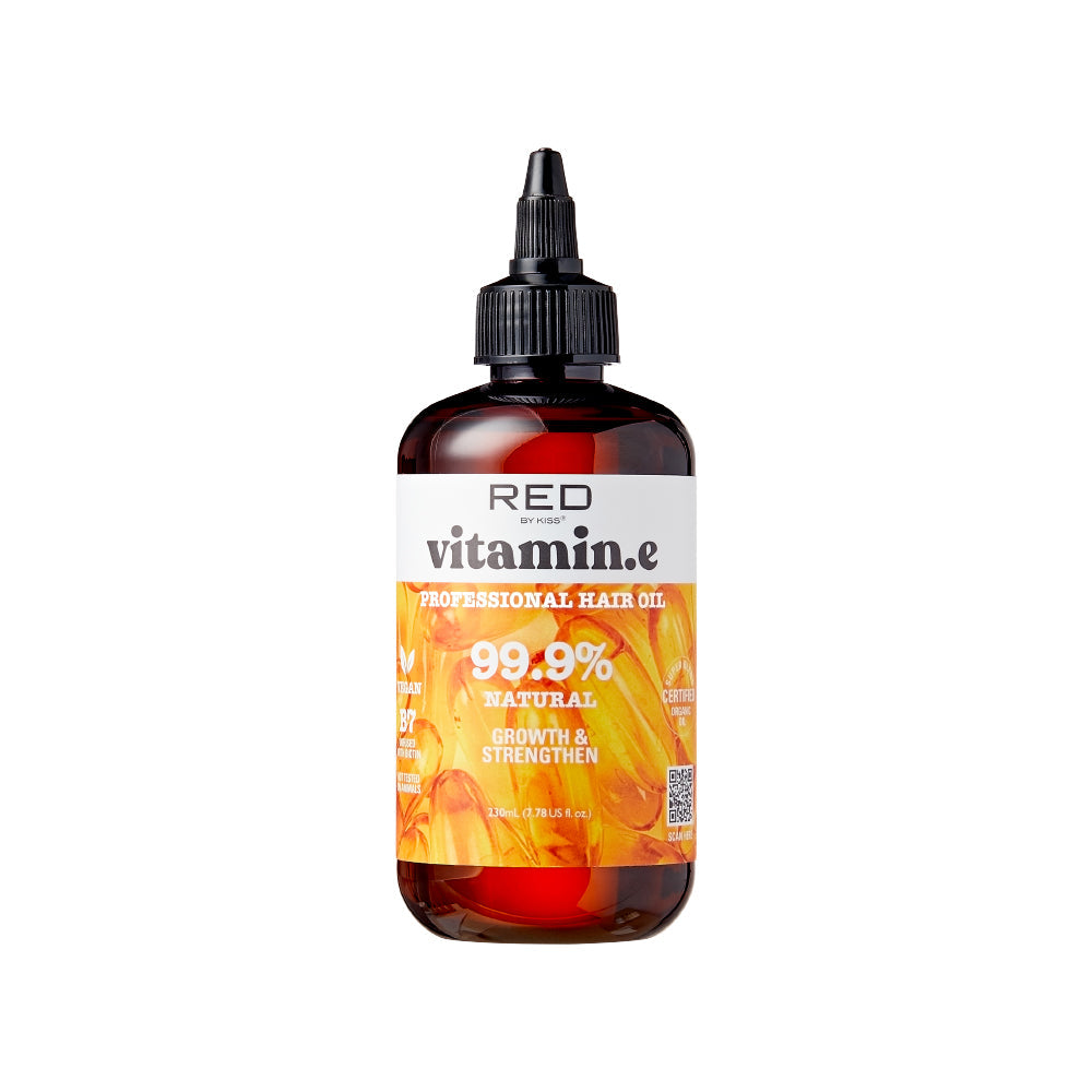 RED by KISS Natural Hair Oil – Vitamin E – 7.8 oz – one retail unit