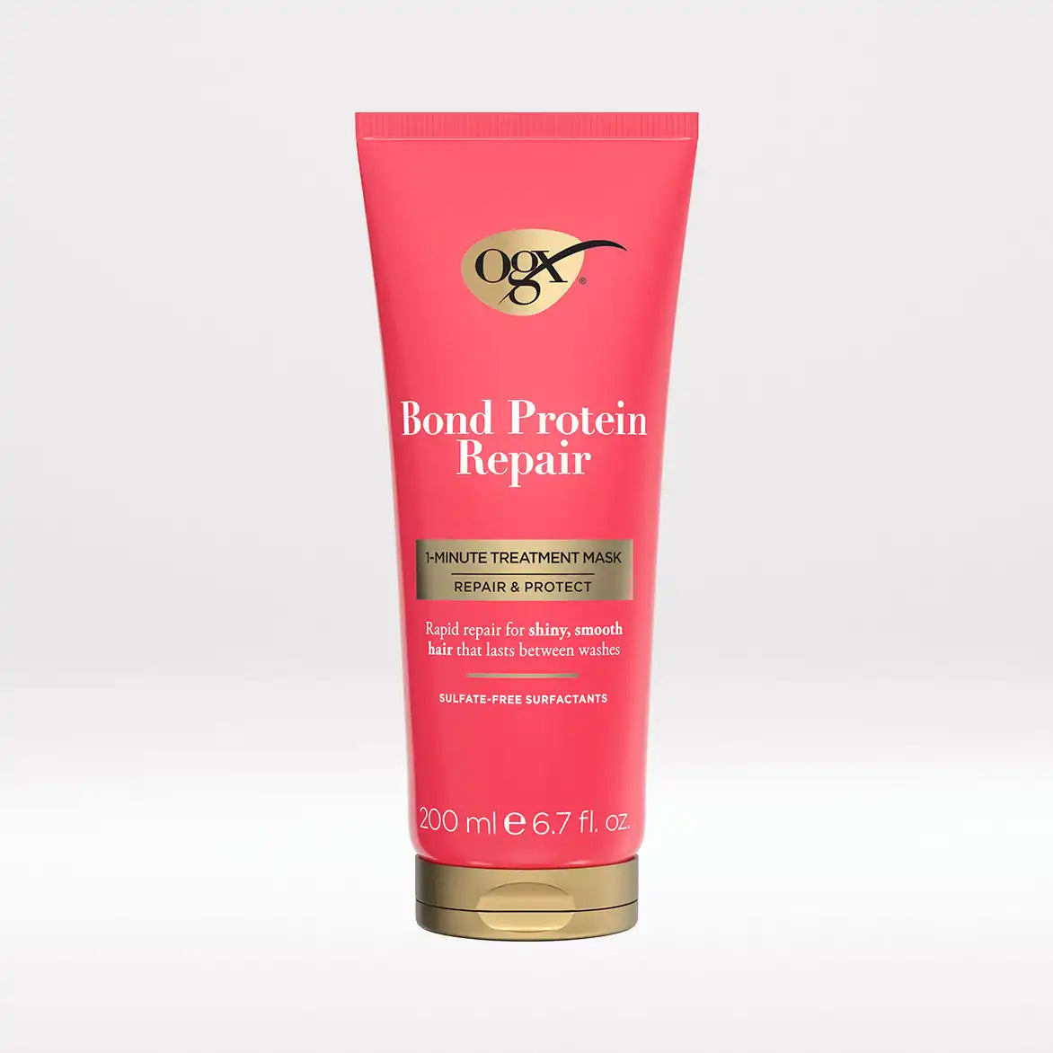 OGX Repair & Protect Bond Protein 1-Minute Hair Mask – 6.7 oz product image