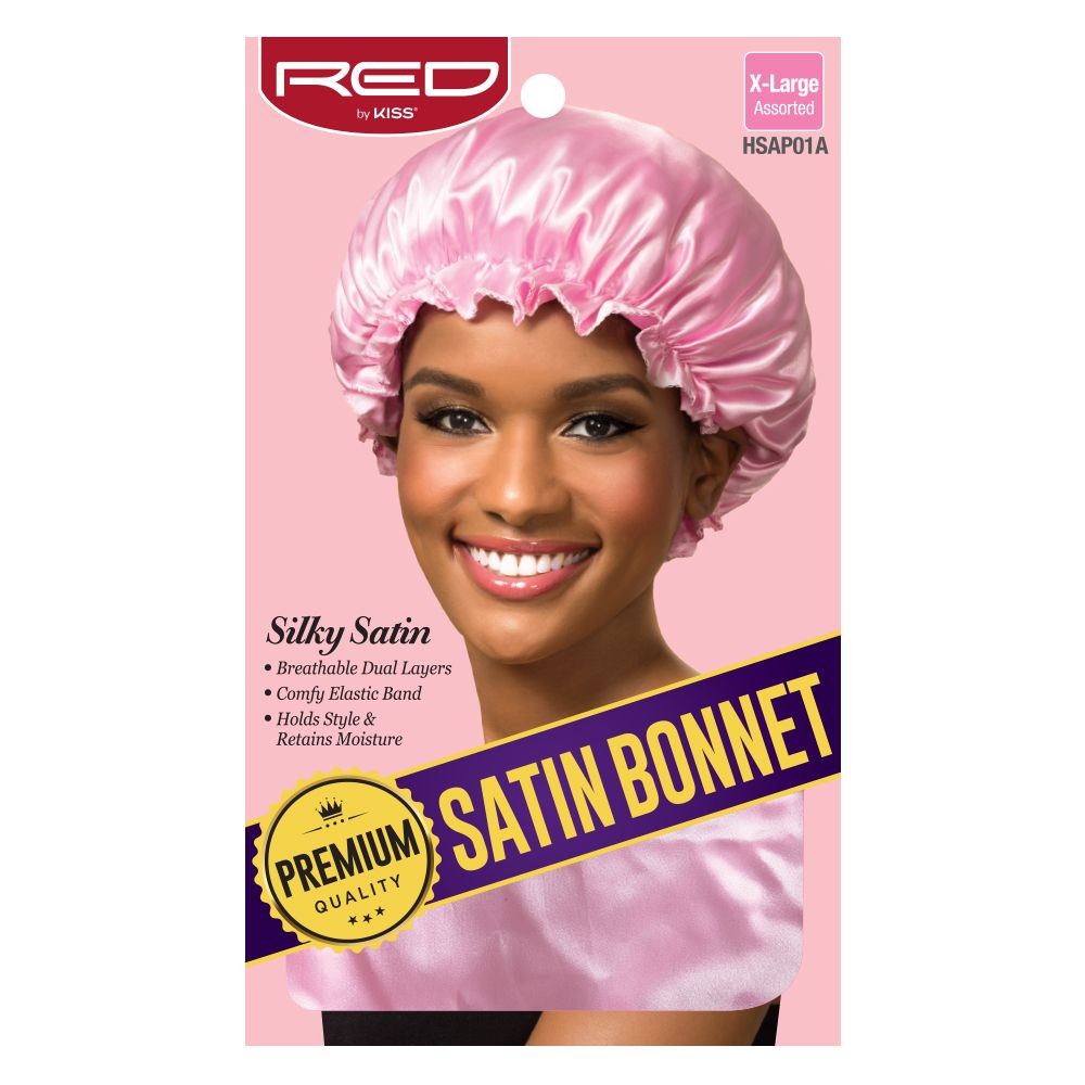 RED by KISS Satin Bonnet – XL – Assorted product image