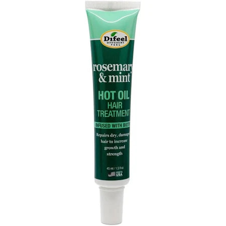 Difeel Hot Oil Hair Treatment – 1.5 oz – Rosemary & Mint product image