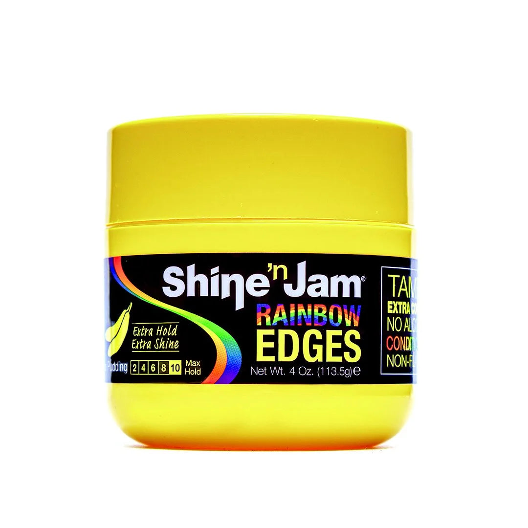Shine 'n Jam Rainbow Edges – Banana Pudding