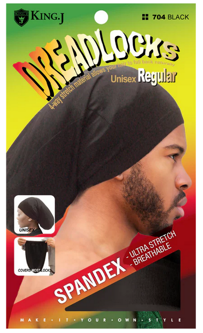 Qfitt Regular Spandex Dreadlock Cap – Black product image