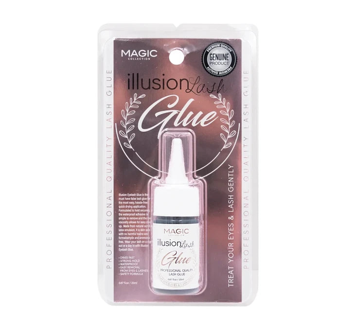 Magic Collection Illusion Lash Glue – 0.67 oz – one retail unit