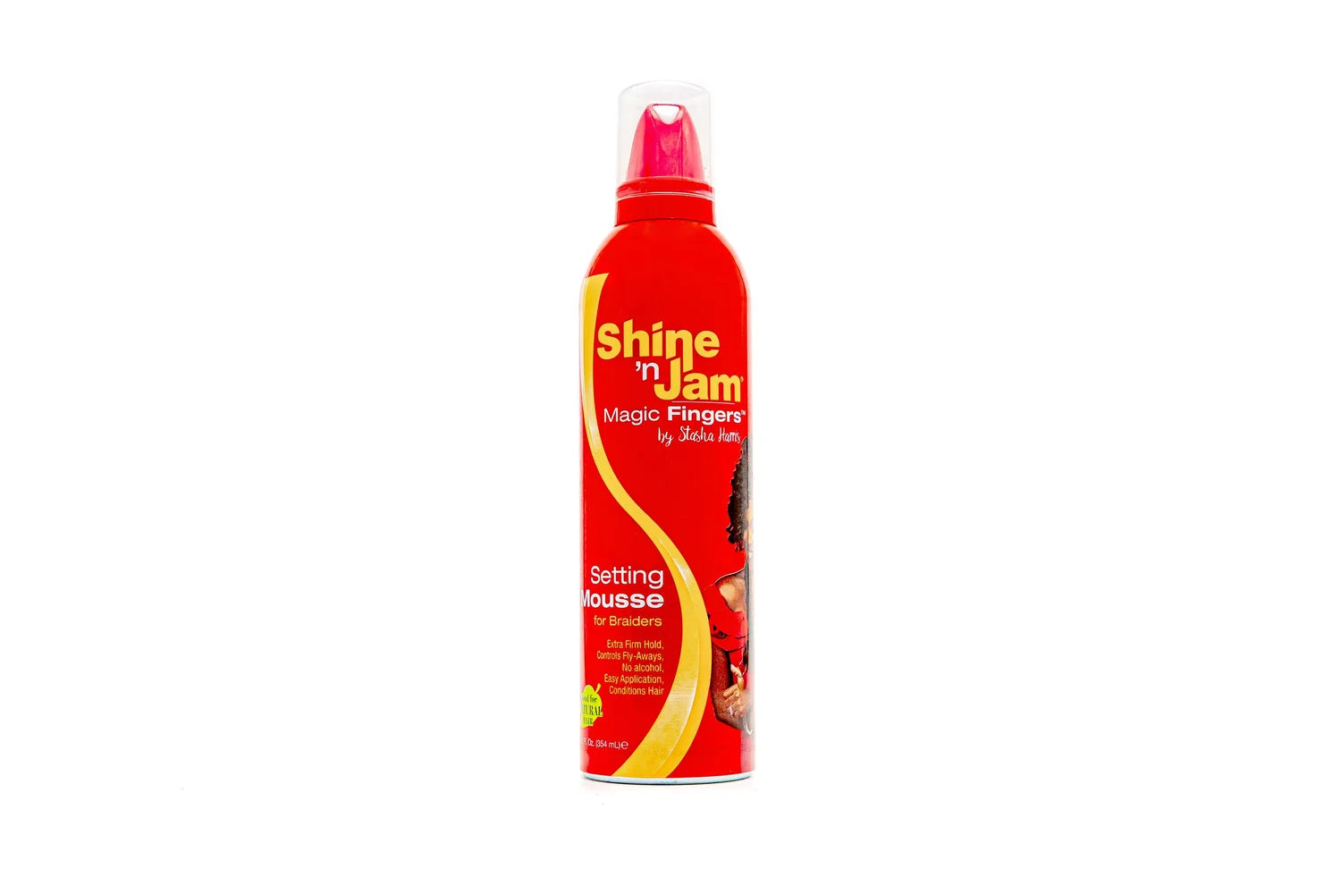 Shine 'n Jam Magic Fingers Setting Mousse – 12 oz