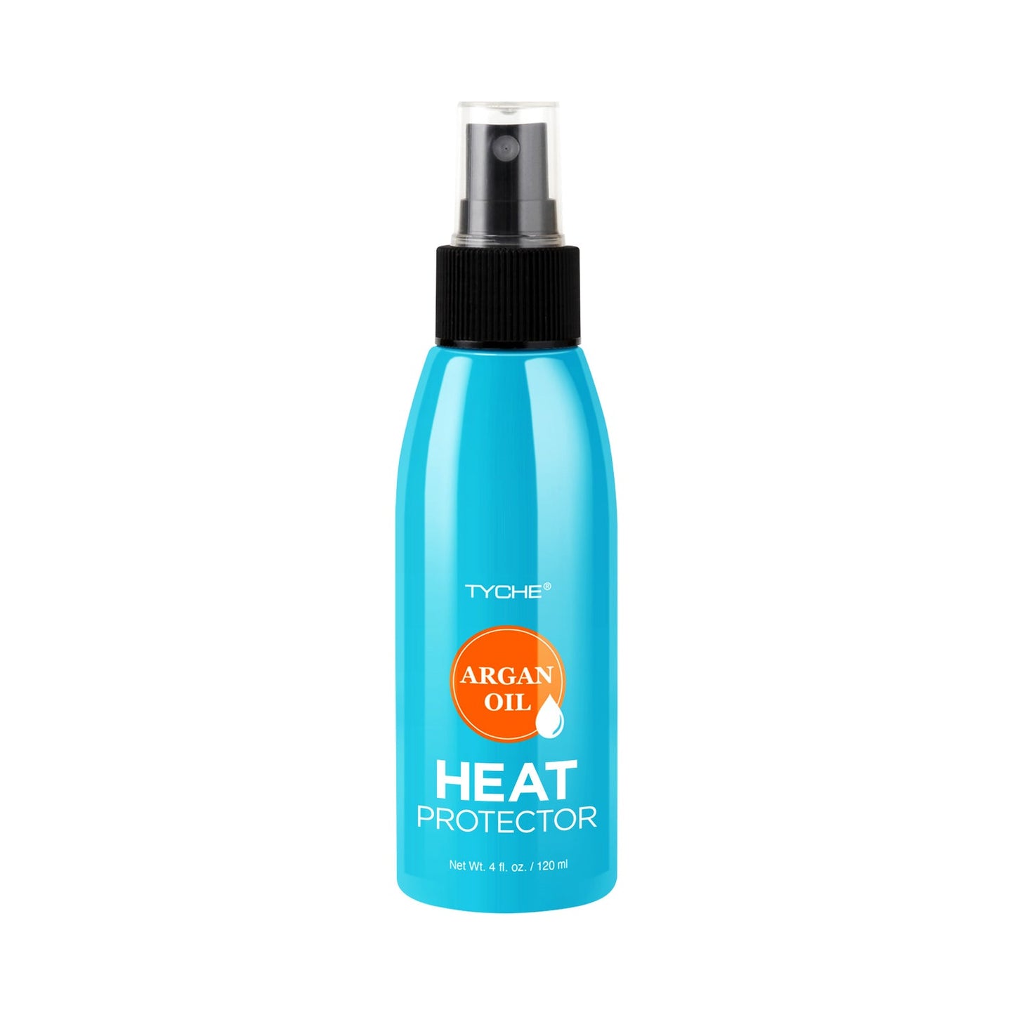 Tyche Heat Protector Spray – Argan Oil – 4 oz – one retail unit