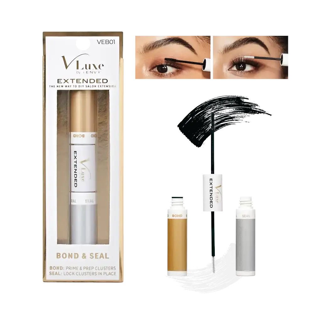 VLuxe Extended Bond & Seal Lash Adhesive – Black – one retail unit