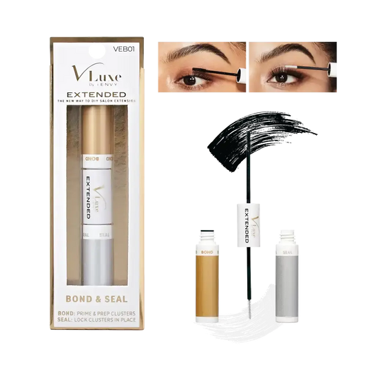 VLuxe Extended Bond & Seal Lash Adhesive – Black – one retail unit
