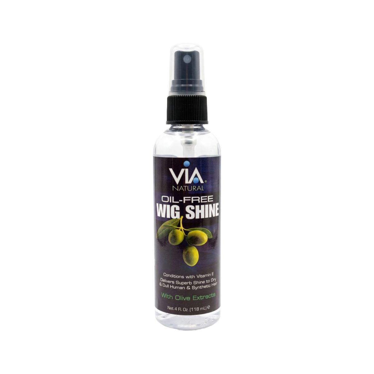 Via Natural Oil-Free Wig Shine – 4 oz product image