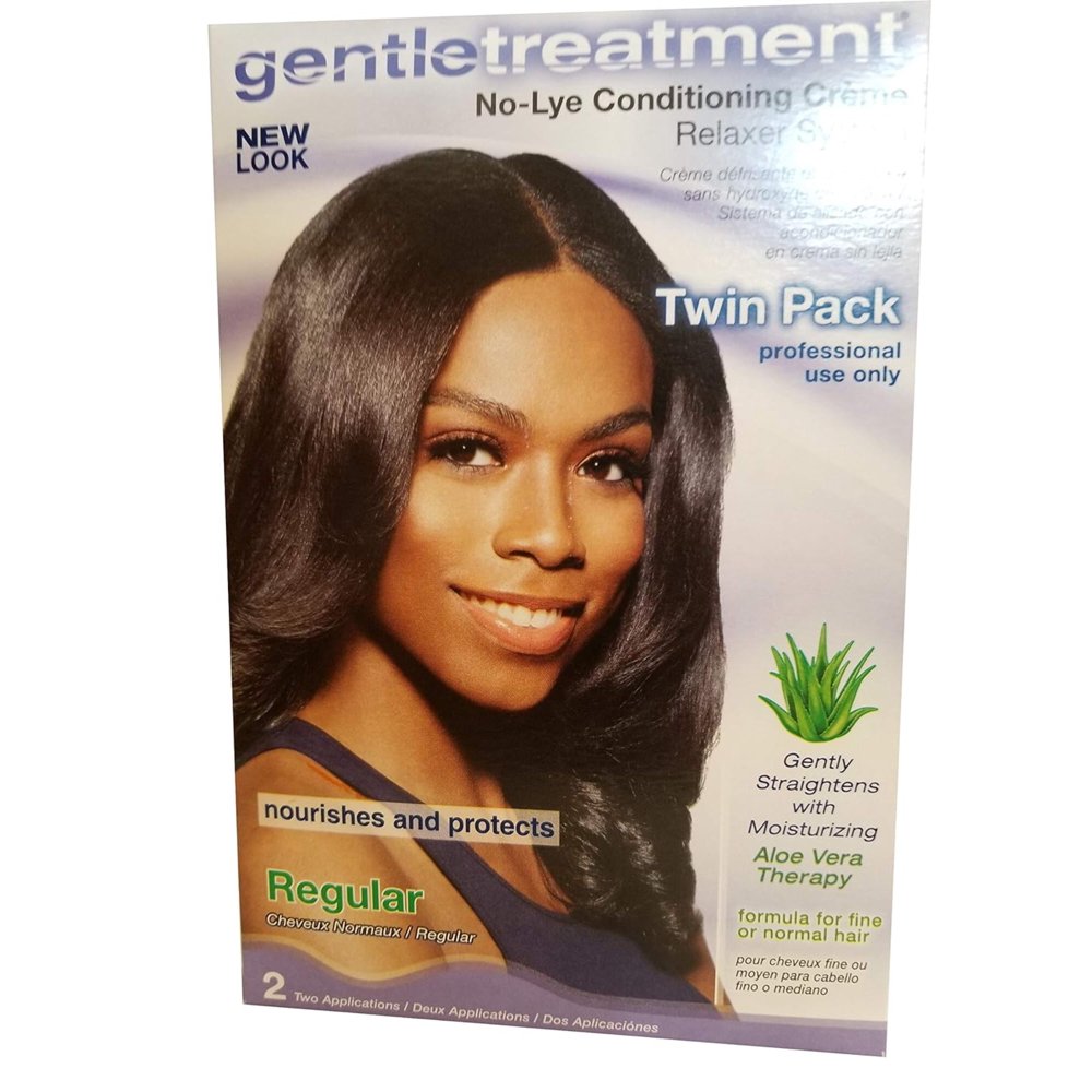 Gentle Treatment No-Lye Conditioning Creme Relaxer – Regular – 2 Applications product image