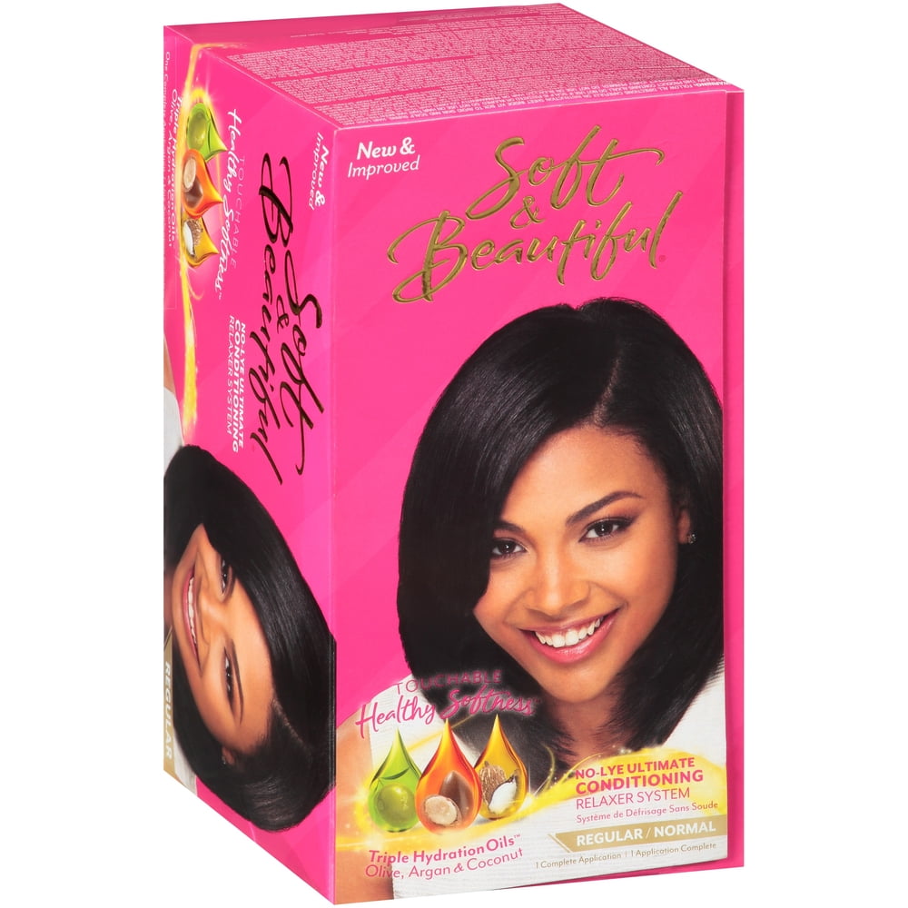 Soft & Beautiful No-Lye Conditioning Relaxer System – Regular – 1 Application product image