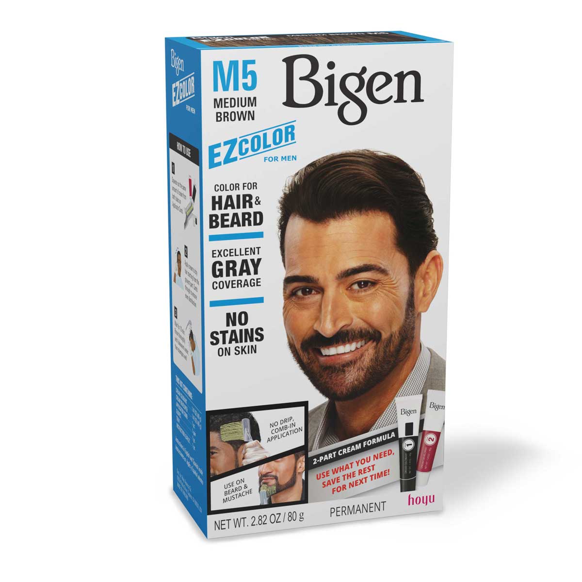 Bigen EZ Color for Men – M5 – Medium Brown product image