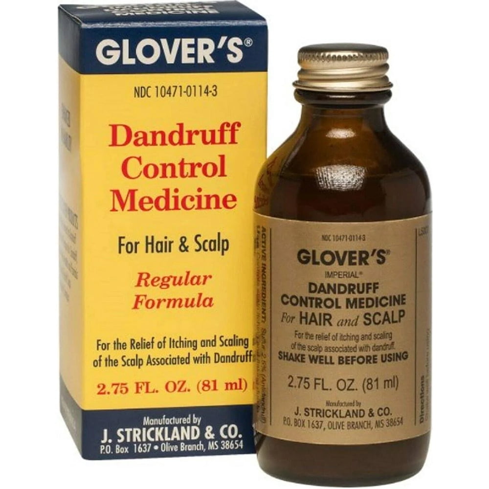 Glover's Dandruff Control Medicine – 2.75 oz – Regular product image