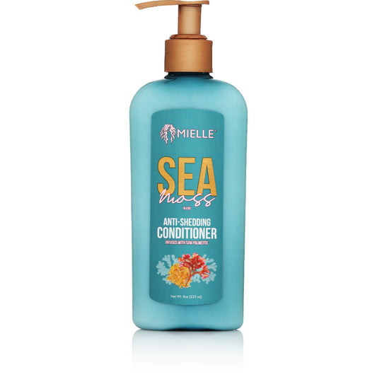 Mielle Sea Moss Conditioner 8 fl oz pump bottle on white background