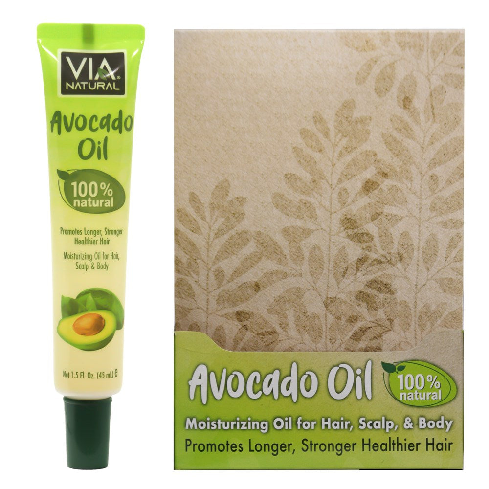 VIA Natural Ultra Care Oil Treatment – 1.5 oz – Avocado product image