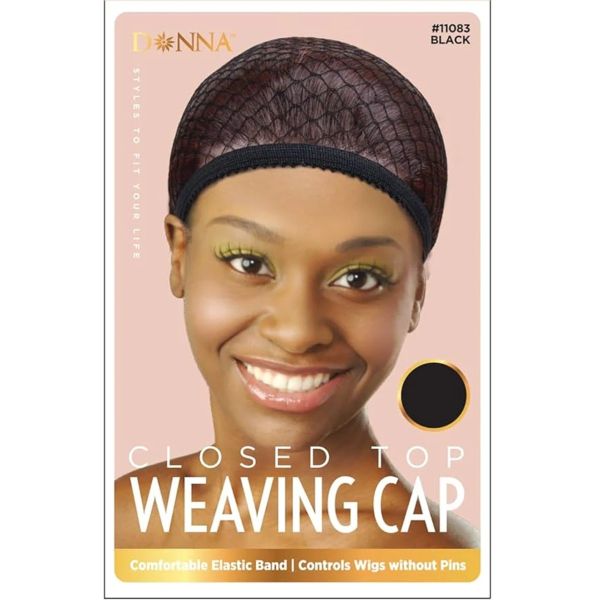 Donna Collection Closed-Top Weaving Net – Black product image
