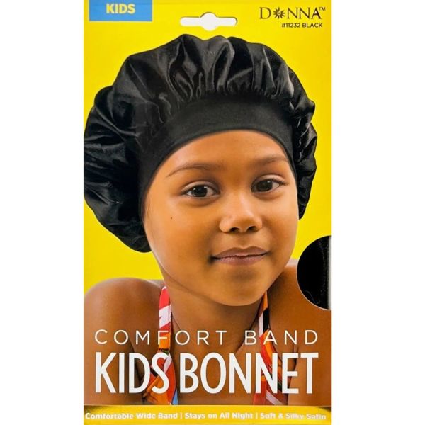 Donna Kids Comfort Band Bonnet – Black product image