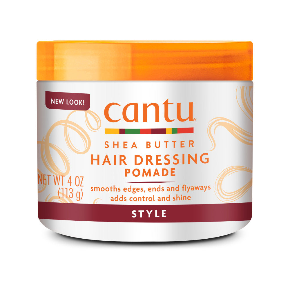 Cantu Shea Butter Hair Dressing Pomade 4 oz jar on white background