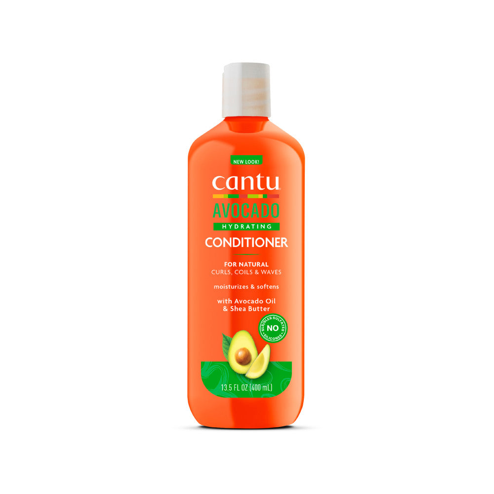 Cantu Avocado Hydrating Conditioner 13.5 oz bottle on white background
