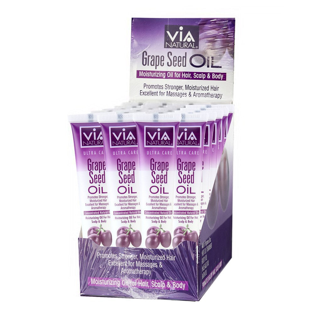 VIA Natural Ultra Care Oil Treatment – 1.5 oz – Grape Seed product image