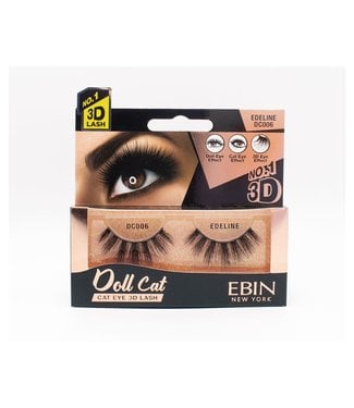 EBIN New York Doll Cat 3D Lashes – Edeline – single-pair package