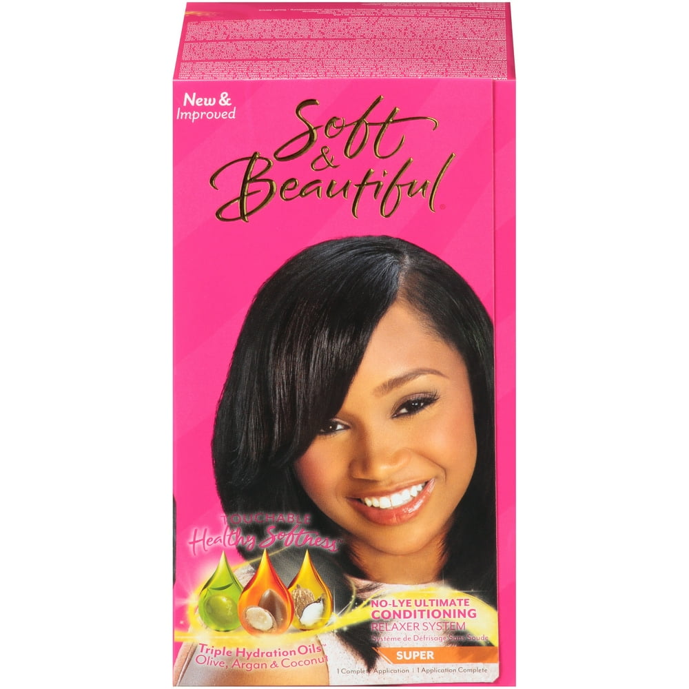 Soft & Beautiful No-Lye Conditioning Relaxer System – Super – 1 Application product image