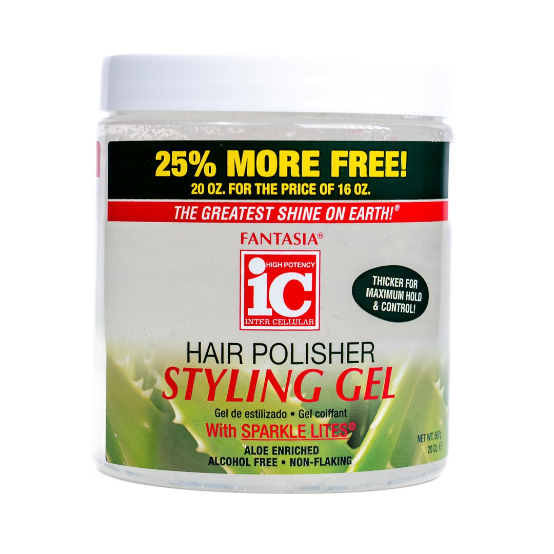 Fantasia IC Hair Polisher Styling Gel – 20 oz – Aloe